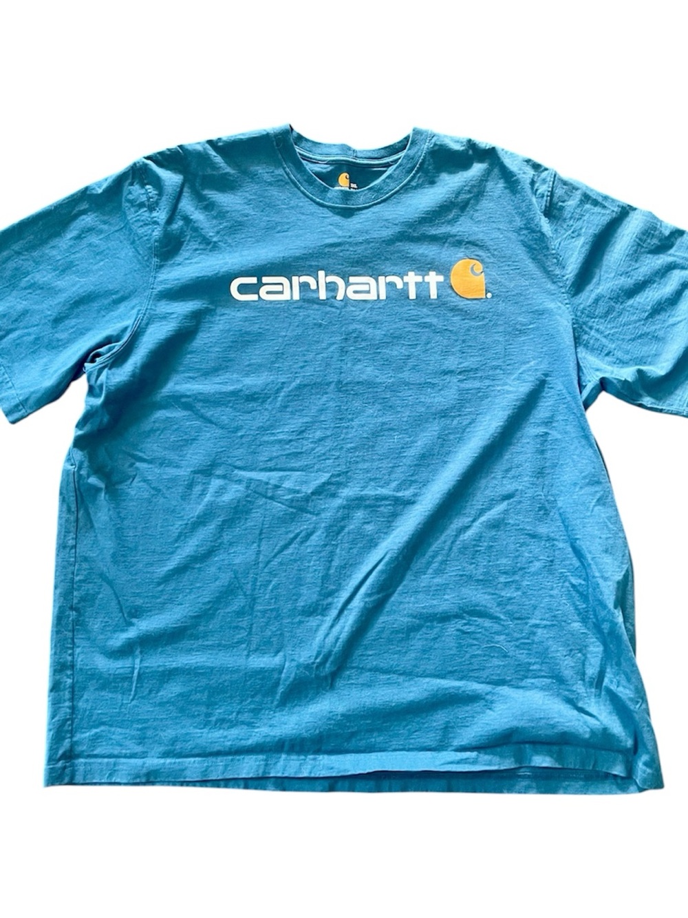 Mens Carhartt Blue Short-Sleeve Graphic Tee 3XL